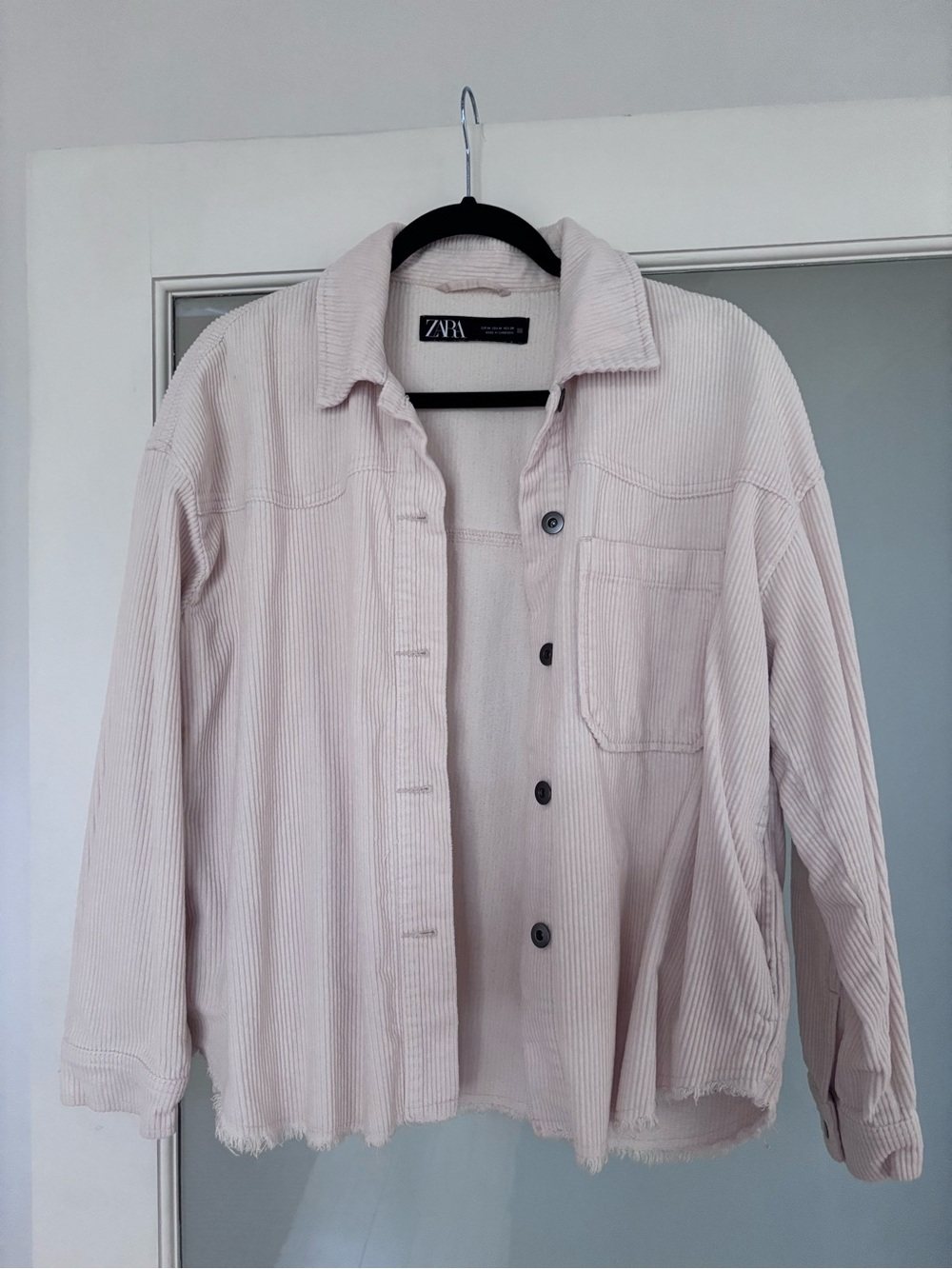 Zara Corduroy Overshirt Jacket